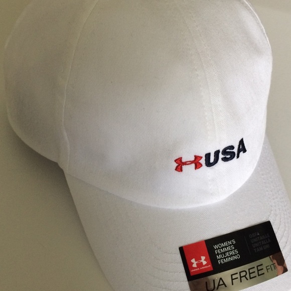 Under Armour Accessories - HOST PICK * Under Armour hat. NWT white patriotic